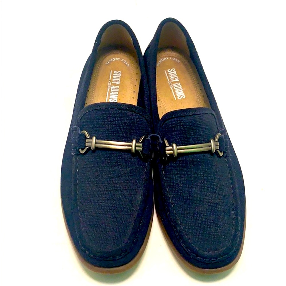 Stacy Adams canvas loafers